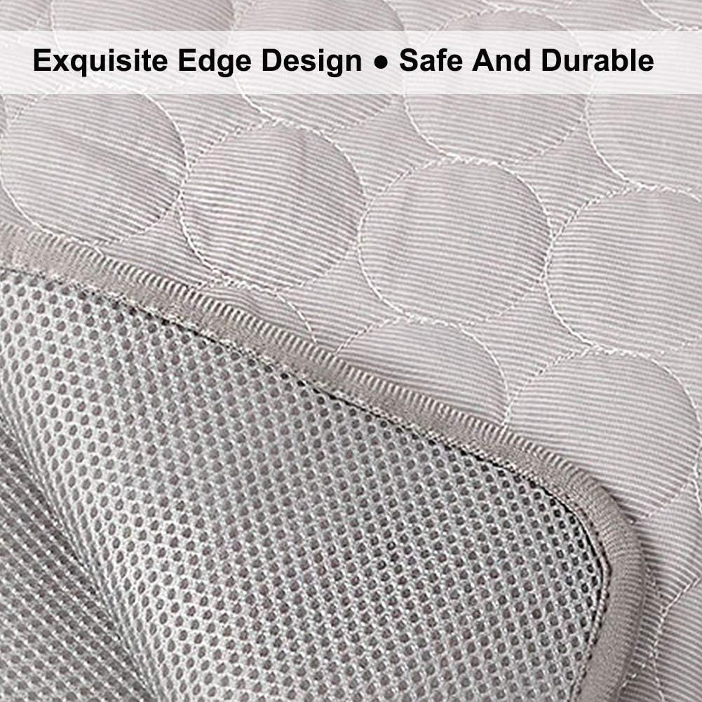 Dog Cooling Mat for Dogs Self Cooling, Summer Dog Cooling Pad for Small Medium Large Dogs Cats, Pet Ice Silk Blankets Sleeping Mat, Outdoor Dog Self Cooling Crate Mats Washable Portable